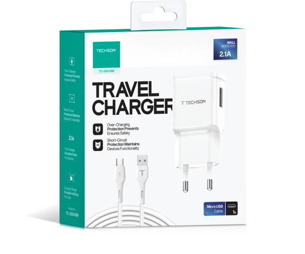 V-30410 2.1A ŞARJ SETİ MİCRO