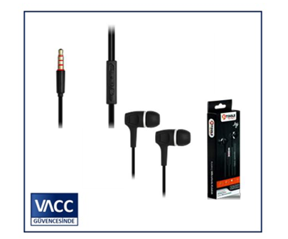 4-KTOOLS JOY SİYAH KABLOLU KULAKLIK