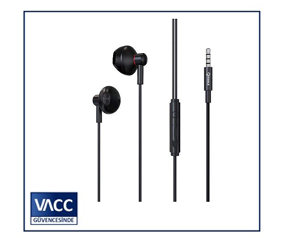 4-KTOOLS EAR SENSE 3.5MM SIYAH KABLOLU KULAKLIK