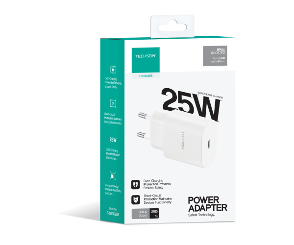 V-03404 SÜPER HIZLI 25W PD ADAPTÖR